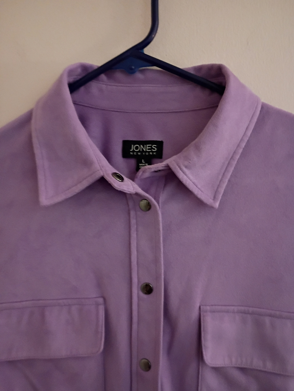 JONES New York Lavender Top - Picture 3 of 6